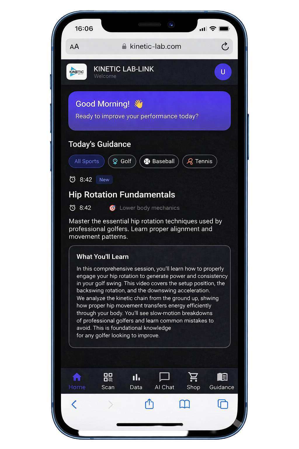 Prescriptions by Sport